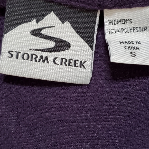 Storm Creek Quarter Zip Fleece Pullover Size S - Picture 6 of 8